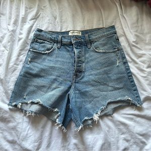 Abercrombie and Fitch High Rise Dad Shorts